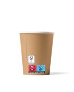 FSC® Kraftlook koffiebeker 7,5oz / 225ml