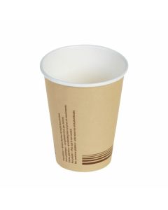 Papieren plasticvrije koffiebeker 12oz/360ml/90mmØ